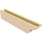 Ekena Millwork 4in. W x 6in. H x 28in. L Crestline Woodgrain TimberThane Rafter Tail, Primed Tan RFTUR04X06X28CRERCPR - alternate 4